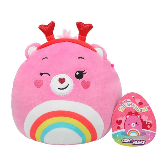 Squishmallows Care Bears Valentine’s Day Cheer Bear - Picture 4 of 13